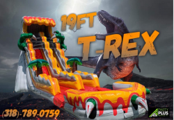 19ft T-Rex Waterslide